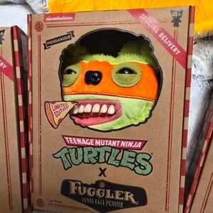 TMNT-Fuggler Funny Ugly Monster plush. Michelangelo